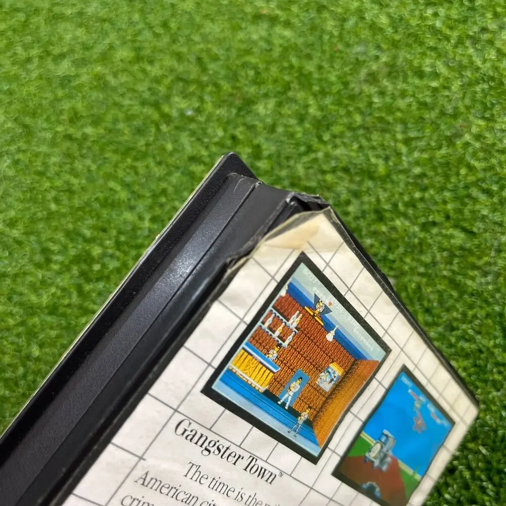 Gangster Town (Sega Master System 1987) Tested CIB